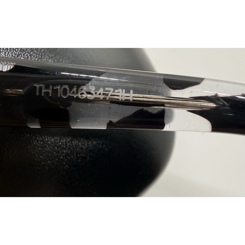 Coach HC8166 Sunglasses Black Crystal Mosaic Grey Gradient 58mm Women - Picture 10 of 16